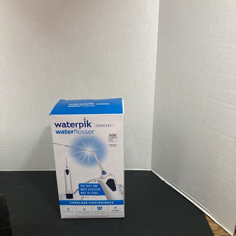 NEW WaterPik Cordless Water Flosser White WP-360W